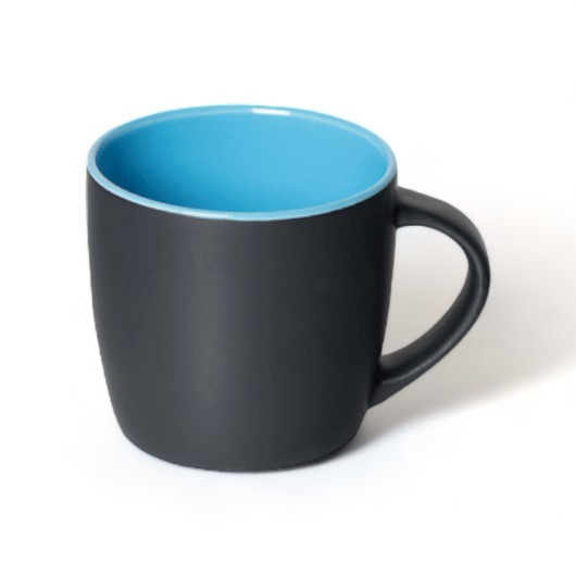Black Cyan Florence Mug